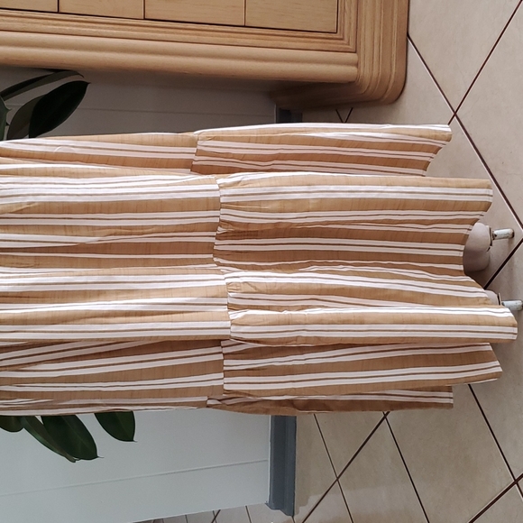 Windsor Women’s Stripe Spaghetti Strap Long Dress Size Small - Picture 5 of 9